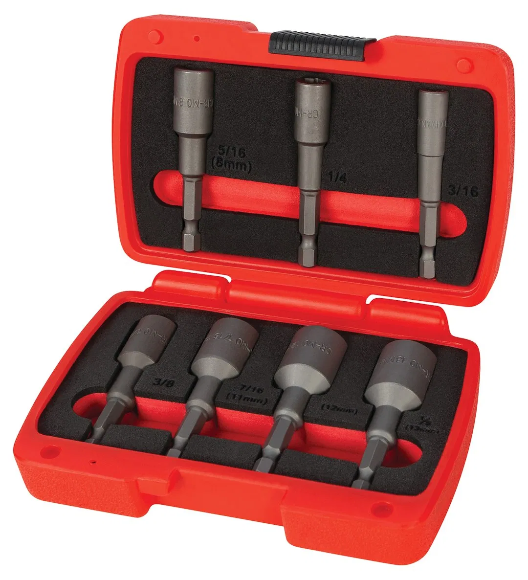 W8699 – PERFORM TOOL Nut Driver, Chrome Steel Set Of 7